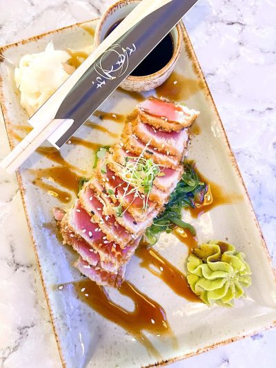 Best Tuna Sashimi on Anna Maria at The Waterfront Restaurant
